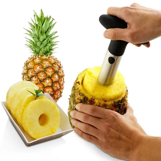 Éplucheur d'Ananas en Acier Inoxydable  - Prise en Main Confortable | udealmart.com